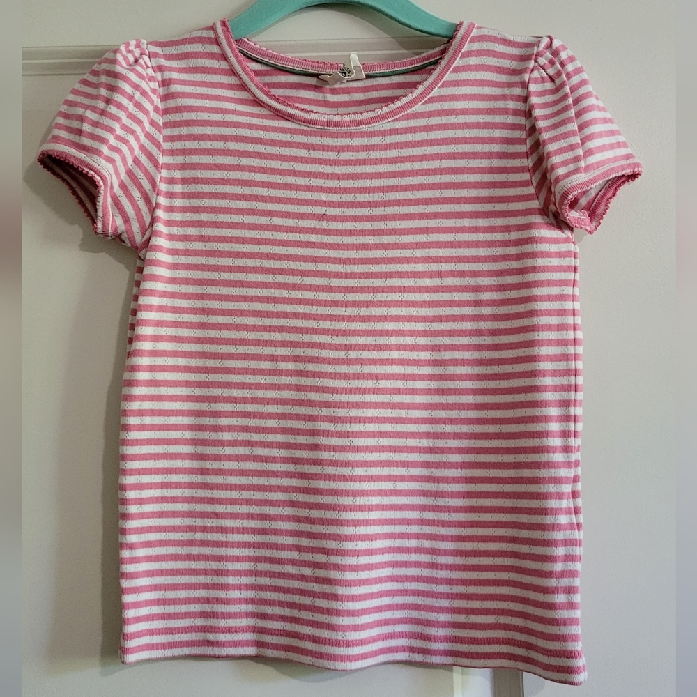 Mini boden pointelle t-shirts